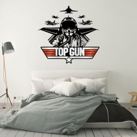 Vinilos decorativos y pegatinas top gun