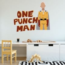 Vinilos decorativos y pegatinas one punch man