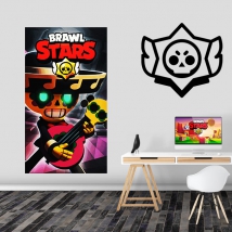 Vinilo brawl stars poco