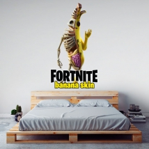 Vinilos y pegatinas videojuego fortnite banana skin