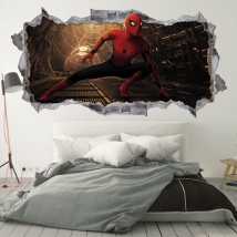 Vinilos de pared 3d spider-man no way home