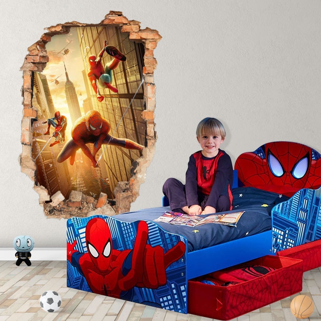 ? Vinilos paredes efecto 3d spider-man no way home ?