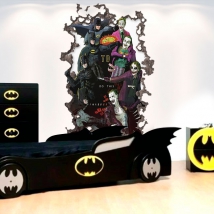 Vinilos y pegatinas 3d batman y joker