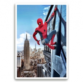 Lámina decorativa o póster papel fotográfico spider-man