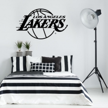 Vinilos y pegatinas baloncesto los angeles lakers