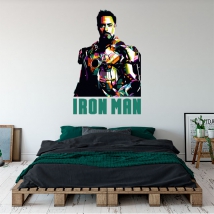 Vinilos decorativos y pegatinas iron man