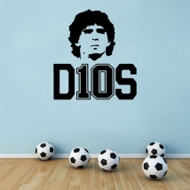 Vinilos decorativos diego maradona