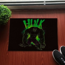 Alfombra impresa hulk