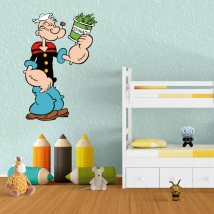 Vinilos infantiles dibujos animados popeye