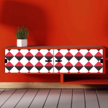 Vinilos estilo retro para decorar muebles o armarios