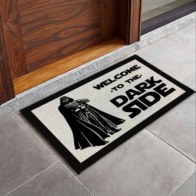 🥇 Alfombra o felpudo star wars welcome to the dark side 🥇