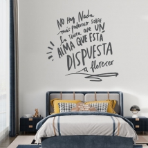 Vinilo decorativo frases motivación