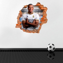 Vinilo 3d kylian mbappé